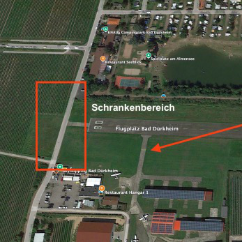 Gate area – Bad Dürkheim airfield